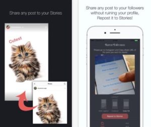 Приложение RepostToStories for Instagram