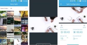Приложение Video Splitter - Story Split