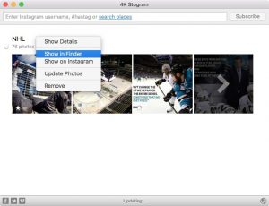 Программа 4K Stogram для скачивания медиафайлов из интернета