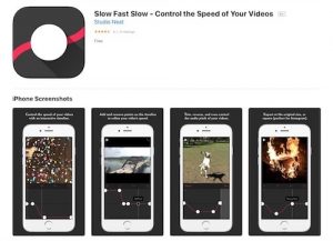 Приложение iOS для замедления видео - Slow Fast Slow